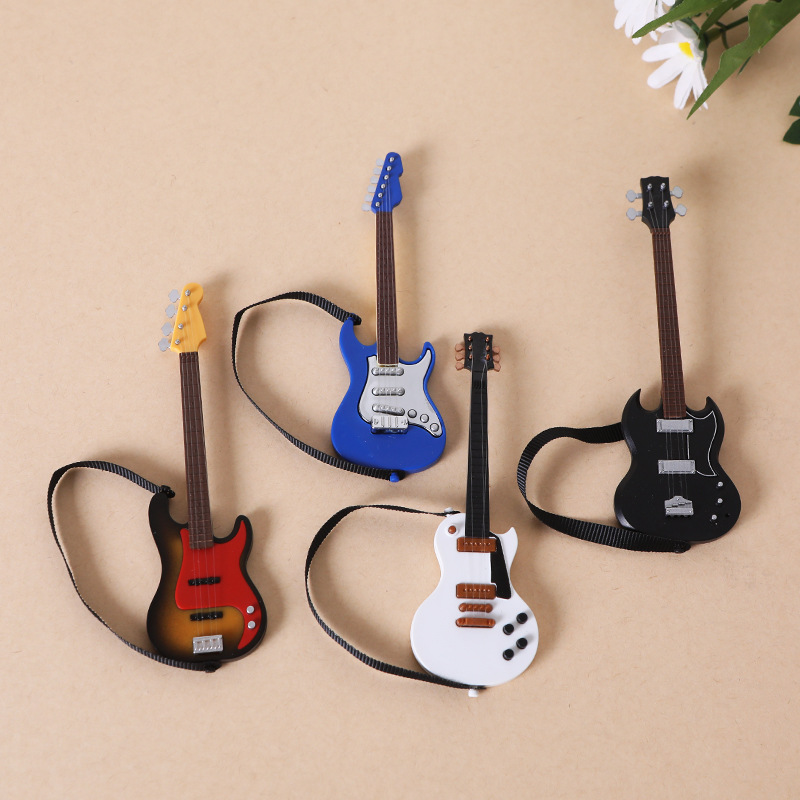 Musical Instrument Photo - 1:12 스케일 인형 악기 인형 액세서리