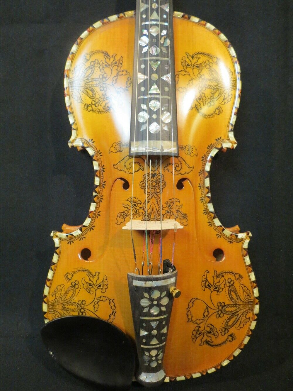 Musical Instrument Fiddle - 4/4 하르다네르 피들 노르웨이 바이올린 카피