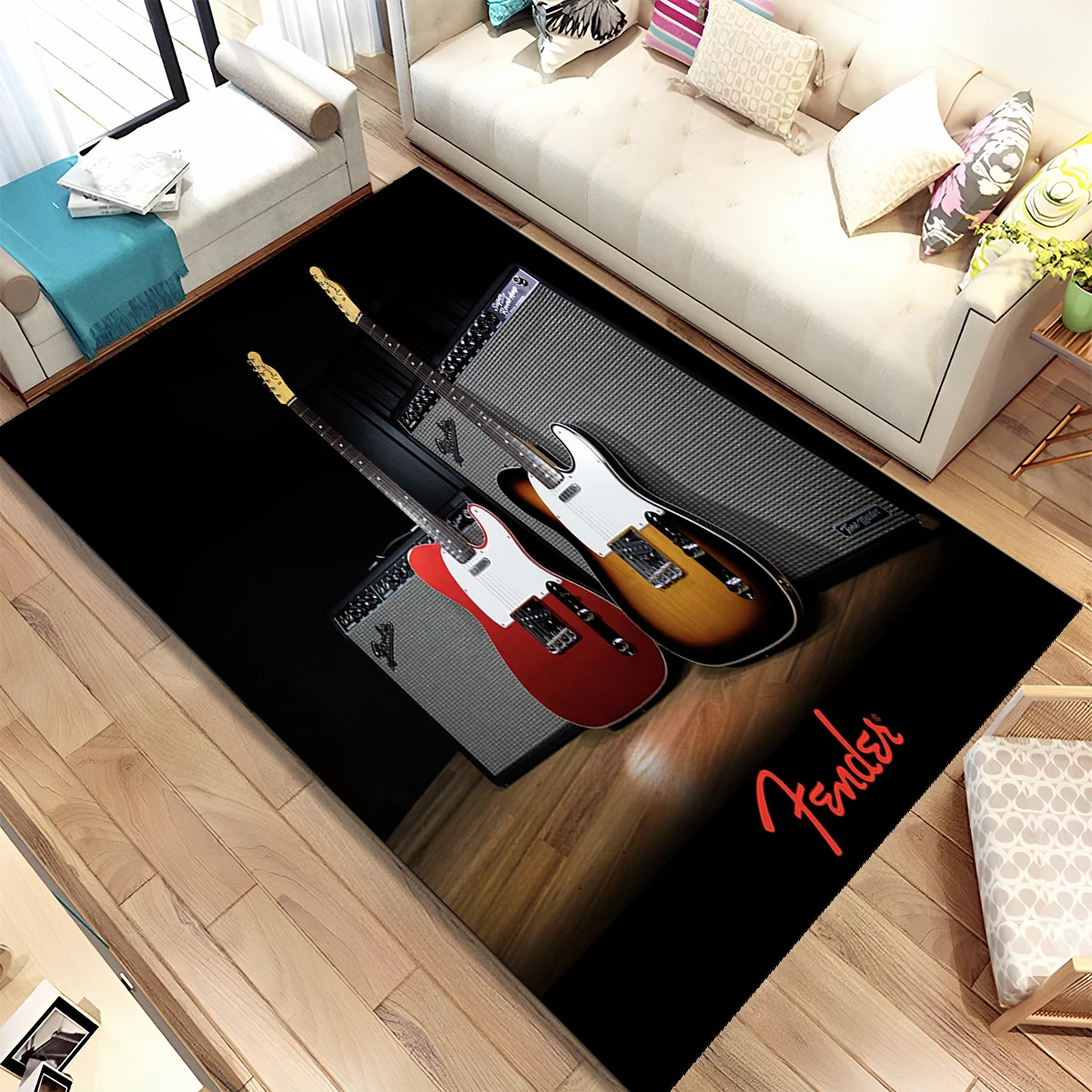 Musical Instruments Online - 3D 펜더 기타 베이스 악기 음악