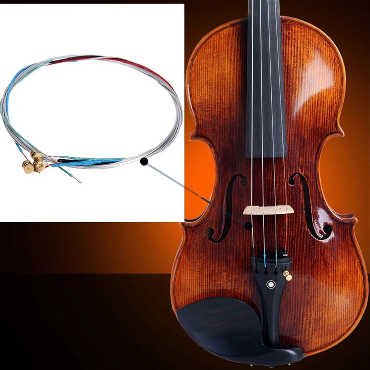 Musical Instrument Violin - ABPF 바이올린 현 세트 4/4 프로페셔널