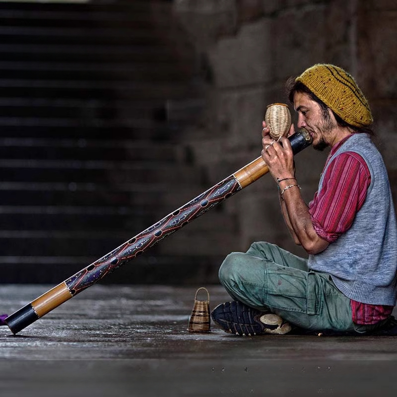 Didgeridoo Bamboo - Didgeridoo 사운드 치료 티크 대나무 Terre