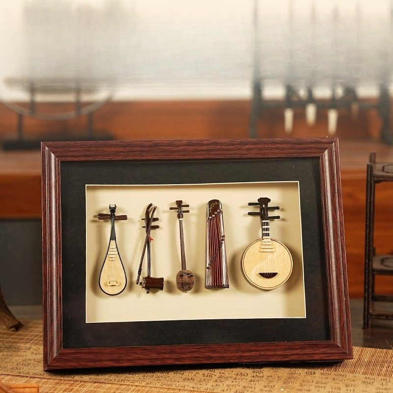 Musical Instrument Photo - 무형문화유산 민족악기, 외국인을 위한 기념품, 피파