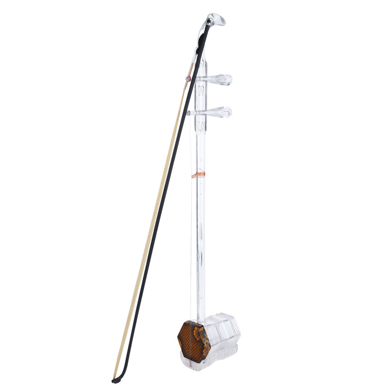 Erhu Violin Chinese - 육각형 Erhu 새로운 스타일 투명 수지
