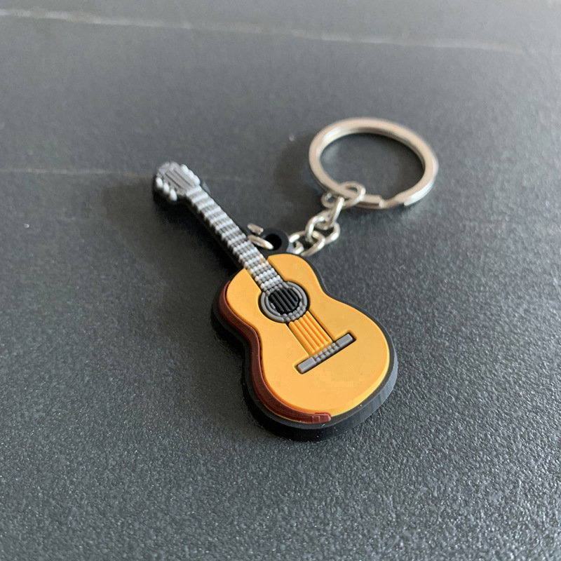 새로운 도착 기타 키 체인 남자 여자 펑크 바이올린 악 - Musical Instrument Photo 리뷰 및 가격