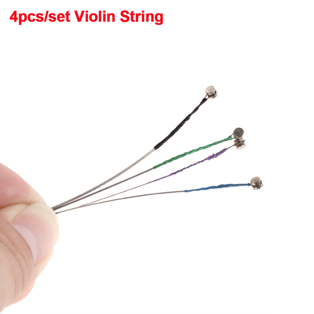 4 개/대 바이올린 현 E-A-D-G 스틸 코어 니켈  - Musical Instrument Violin 리뷰 및 가격
