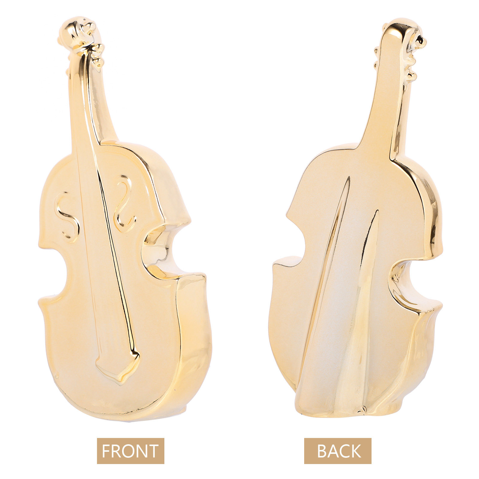 세라믹 첼로 장식품 사실적인 빈티지 데스크탑 악기 장식 - Musical Instrument Photo 리뷰 및 가격