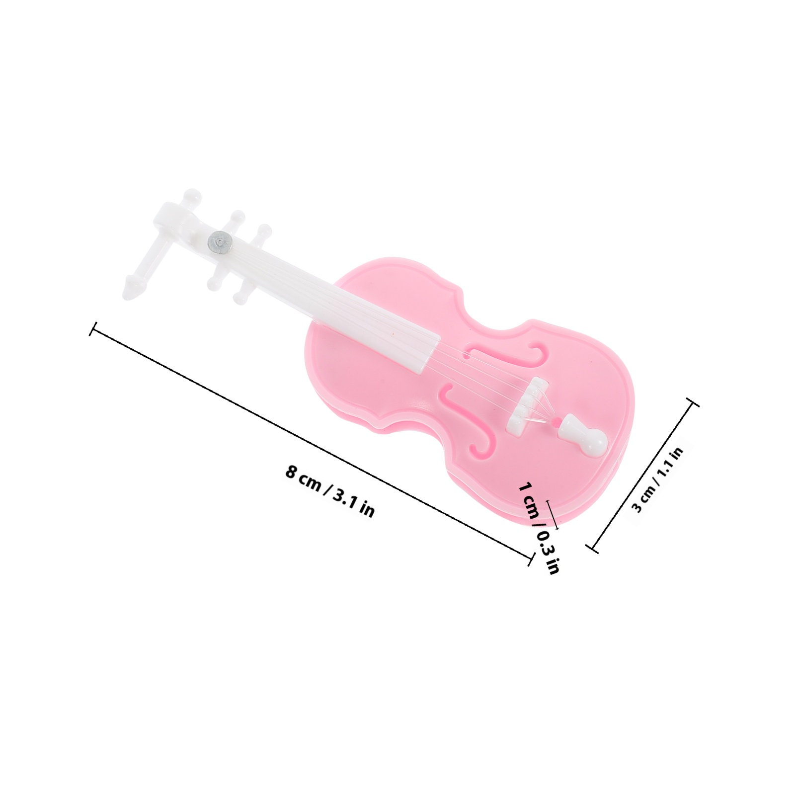 6개 미니 바이올린 장식품 빈티지 플라스틱 악기 시뮬레 - Musical Instrument Photo 리뷰 및 가격