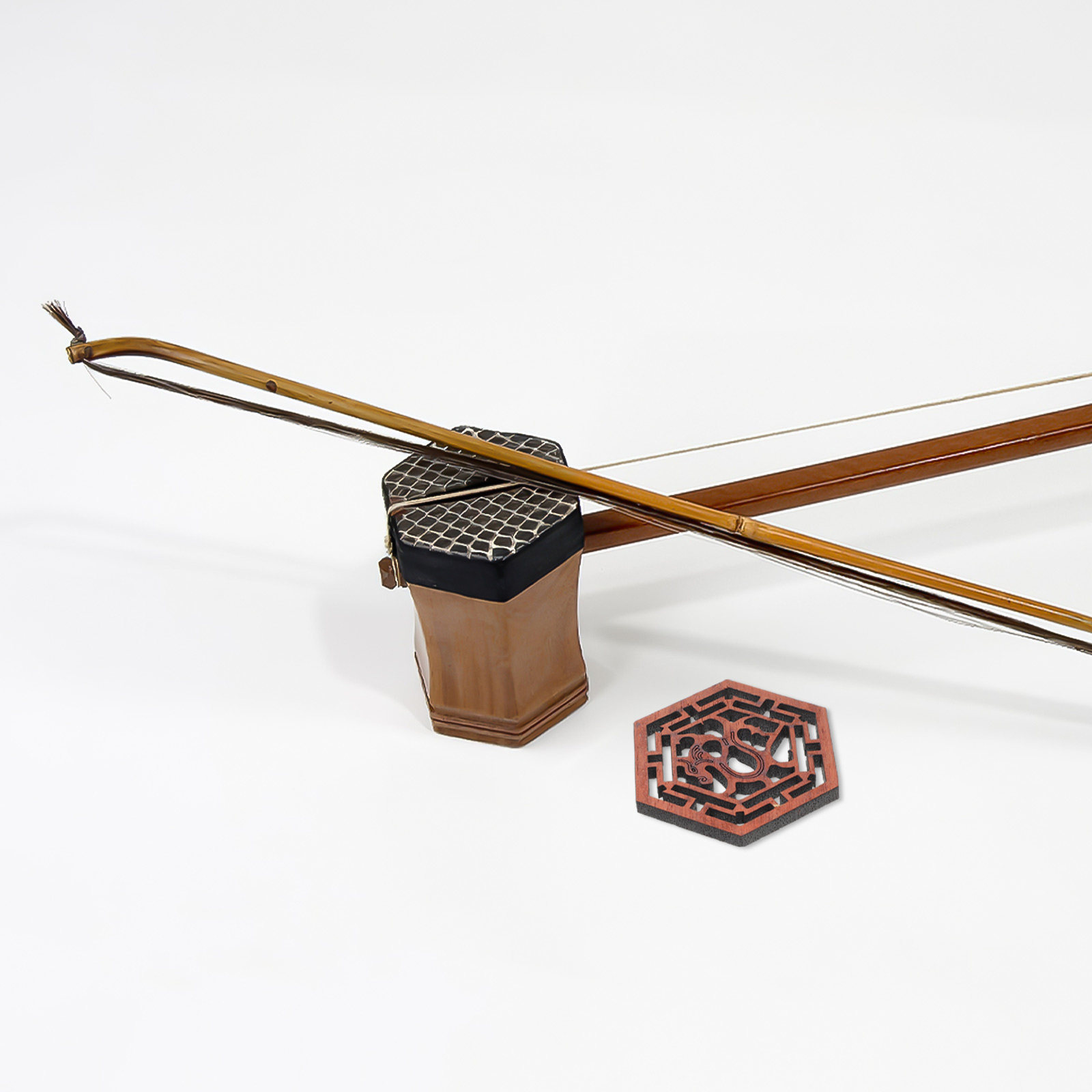 고품질 로즈우드 에르후 사운드 윈도우 육각형 드래곤 장 - Erhu Violin Chinese 리뷰 및 가격