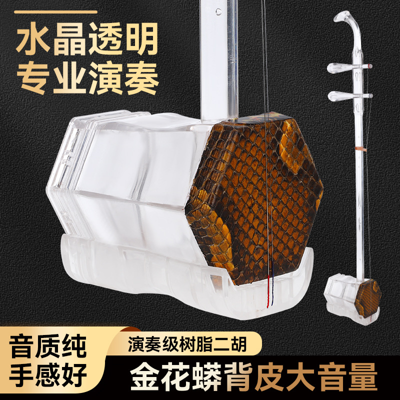 육각형 Erhu 새로운 스타일 투명 수지 크리스탈 Er - Erhu Violin Chinese 리뷰 및 가격
