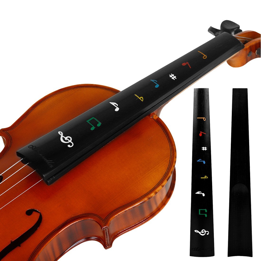 4/4 에보니 바이올린 지판(음악 스케일 포함) 수제  - Musical Instrument Fiddle 리뷰 및 가격